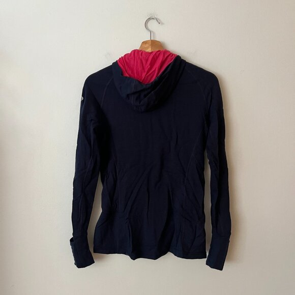 Icebreaker Merino GT Wool Blend Hooded Lightweight Jacket Women's Size Large - Picture 9 of 11